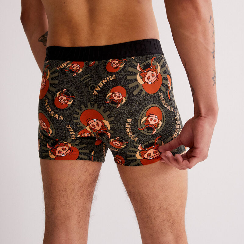 boxer à motifs Pumbaa - noir boxer à motifs Pumbaa - noir;