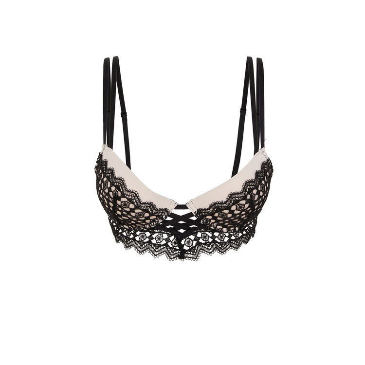 Soutien-gorge bustier rose pâle interviewiz Soutien-gorge bustier rose pâle interviewiz;