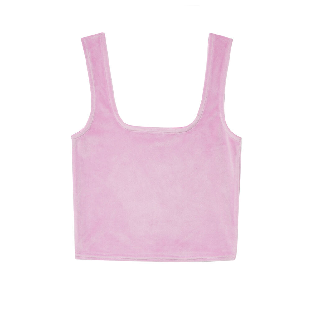 Brassière en velours - lilas violet.