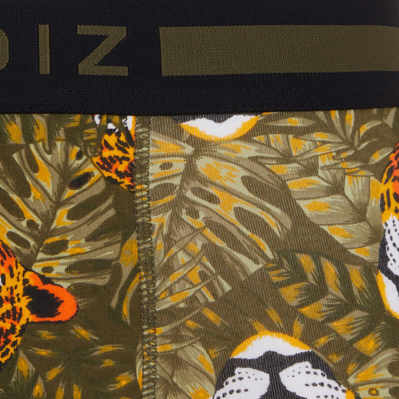 boxer coton à imprimé leopardiz boxer coton à imprimé leopardiz;