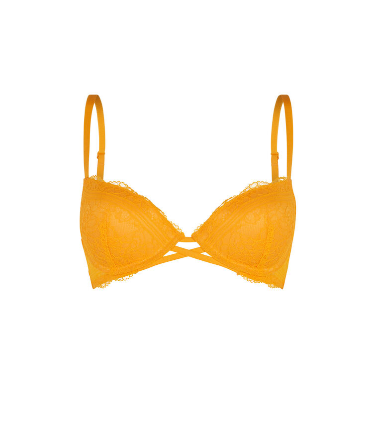 Soutien-gorge push safran everydayiz orange.