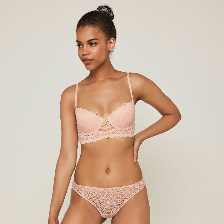 Soutien-gorge bustier push dentelle et bandings marceliz Soutien-gorge bustier push dentelle et bandings marceliz;