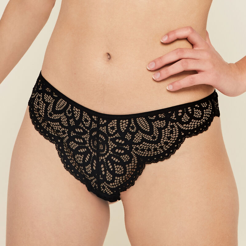 Tanga noir precieusiz Tanga noir precieusiz;