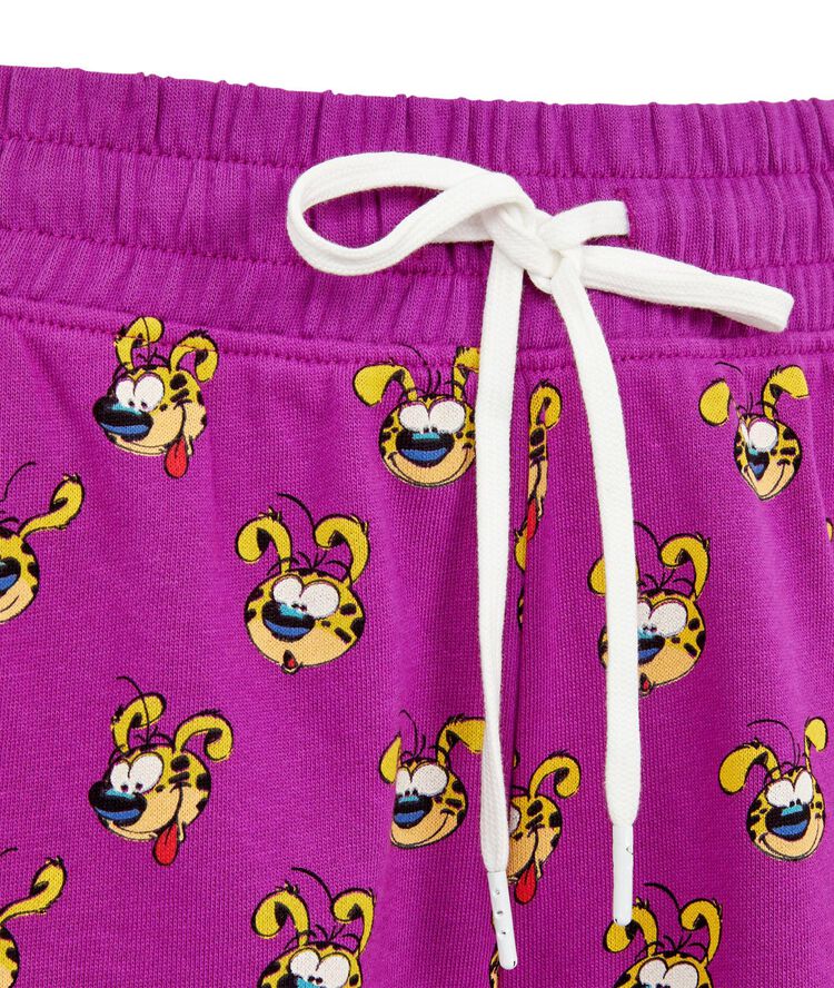 Short imprimé marsupilami - fuchsia fuchsia.