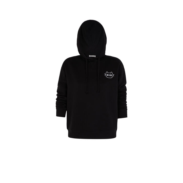 Sweat noir meowbrodiz Sweat noir meowbrodiz;