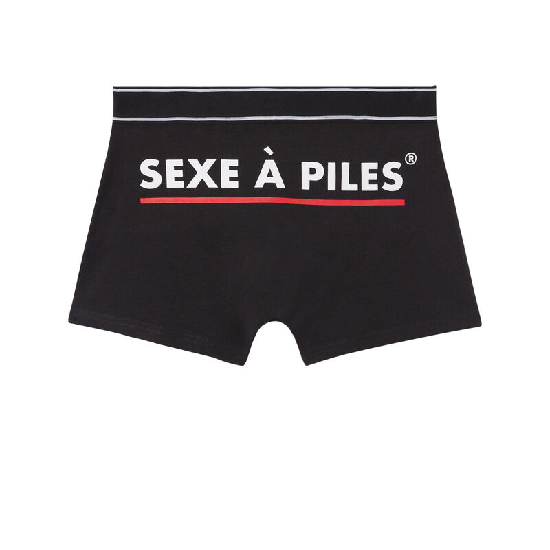 boxer à message sexe à piles - noir boxer à message sexe à piles - noir;