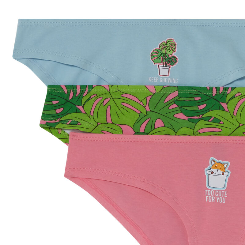 lot de 3 culottes too cute for you - rose lot de 3 culottes too cute for you - rose;