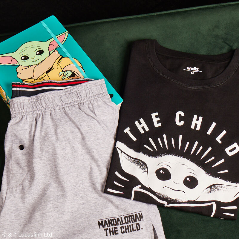 set de pyjama short baby Yoda - noir set de pyjama short baby Yoda - noir;