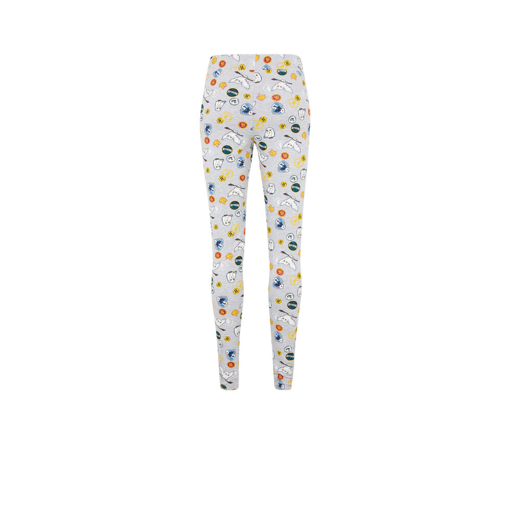 Legging à motif harry potter - gris gris.