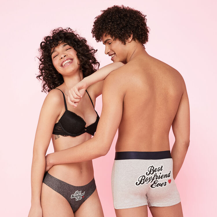 Culotte grise newgirlfriz grey.