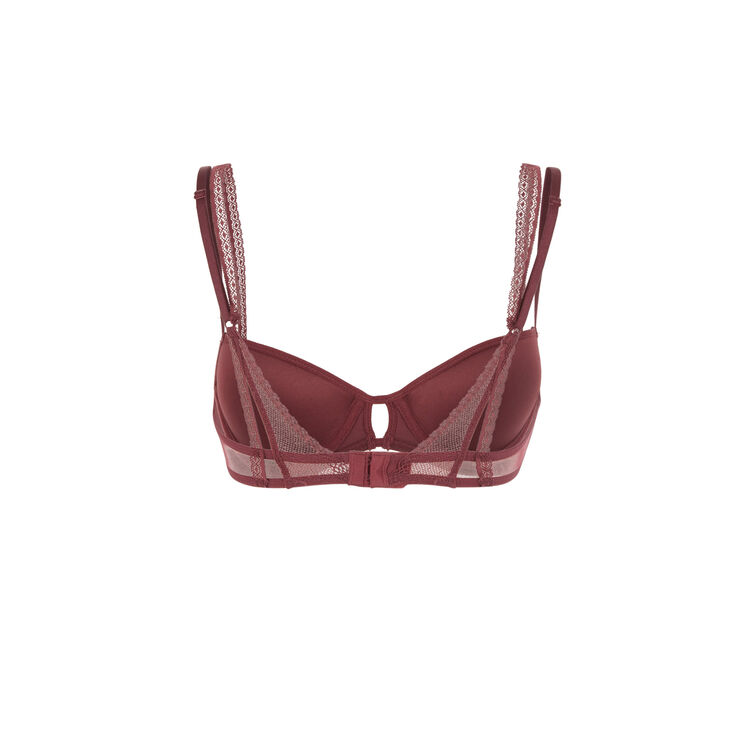 Soutien-gorge ampliforme bordeaux obsidieniz Soutien-gorge ampliforme bordeaux obsidieniz;