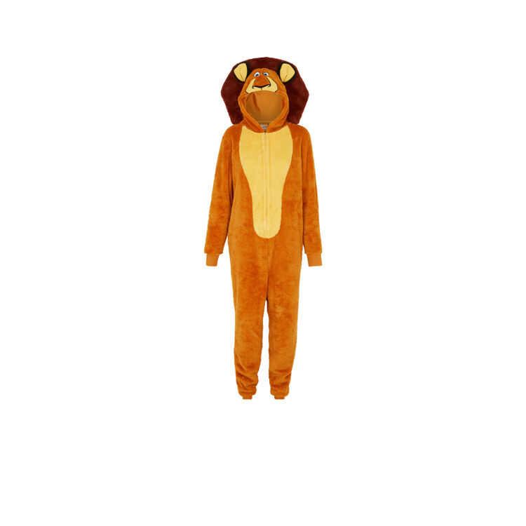 Combi polaire à capuche alexiz camel.