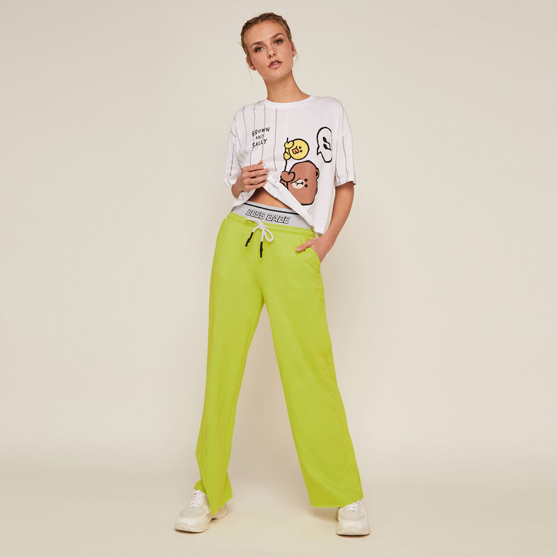 Pantalon jogging uni - vert Pantalon jogging uni - vert;
