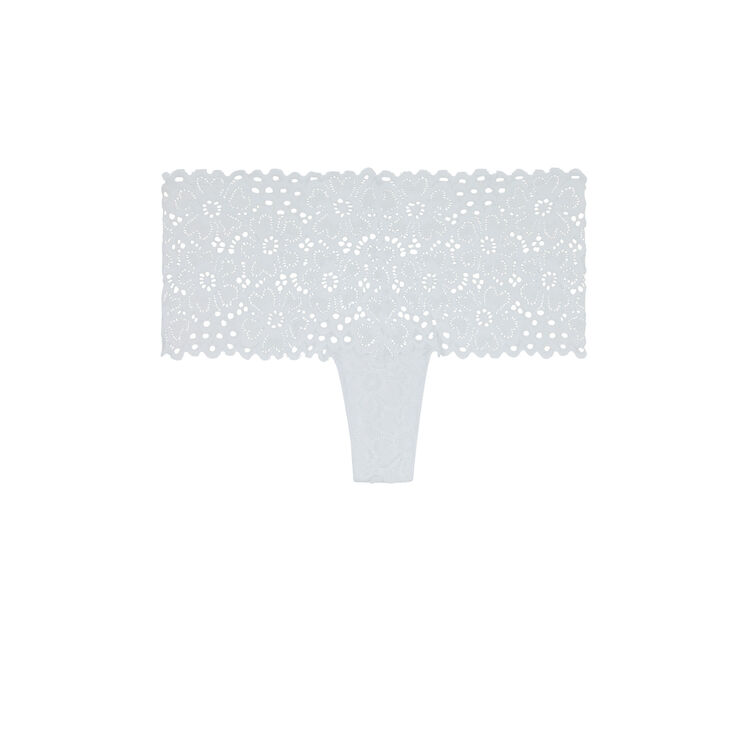 Shorty en dentelle blanc evoliz Shorty en dentelle blanc evoliz;