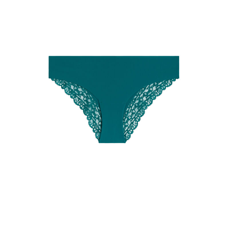 Culotte en micro - bleu canard Culotte en micro - bleu canard;