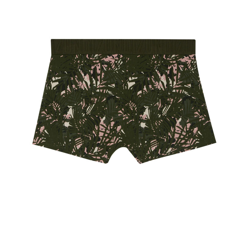 boxer à motifs palmiers - vert boxer à motifs palmiers - vert;