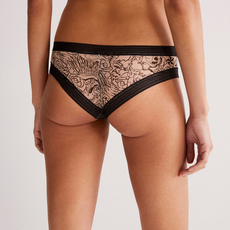 shorty en tulle - écru shorty en tulle - écru;
