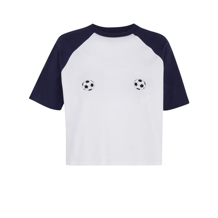 Top blanc raglananiz Top blanc raglananiz;