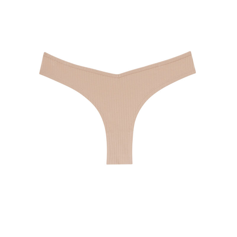 culotte en coton uni - nude culotte en coton uni - nude;