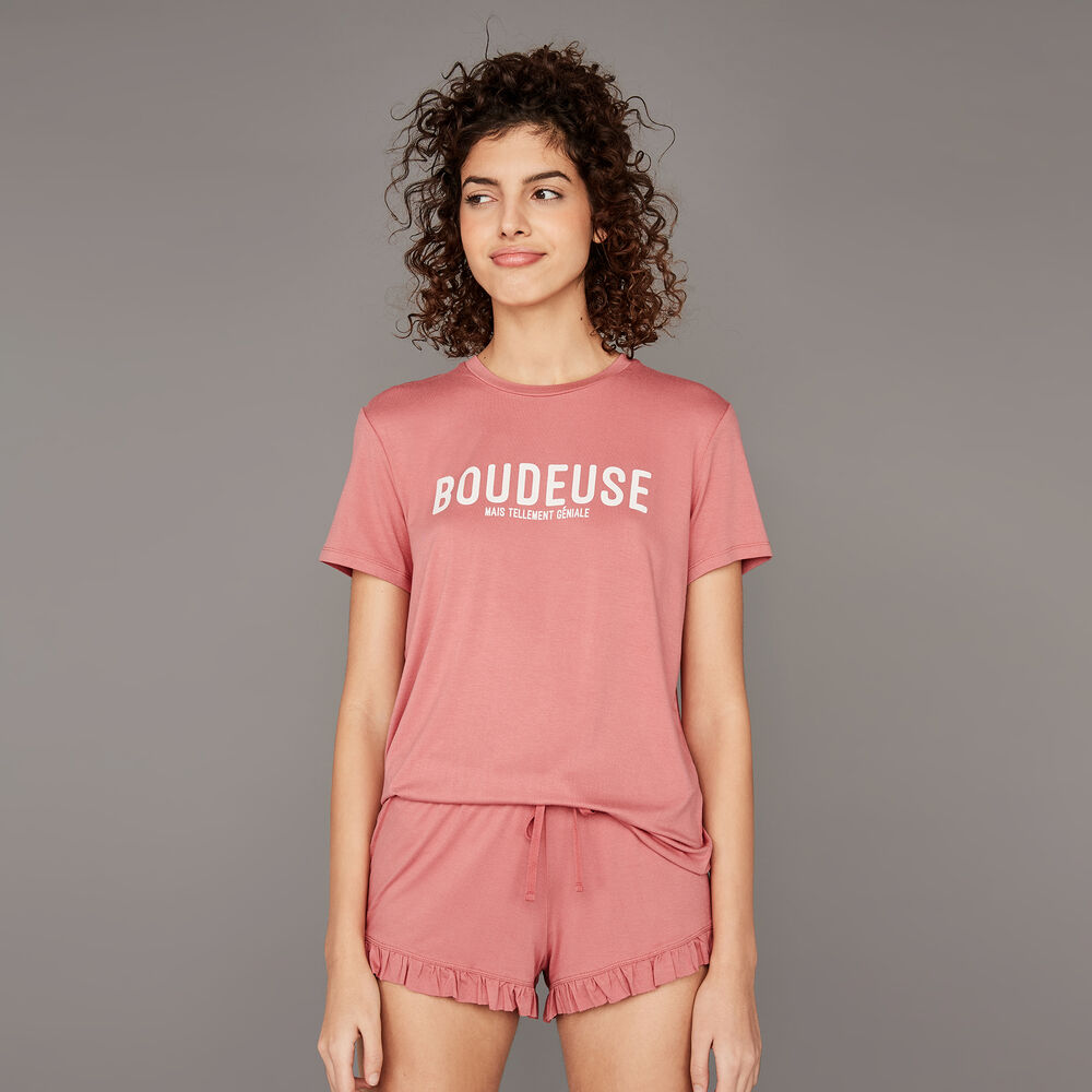 Short vieux rose amourpropiz pink.
