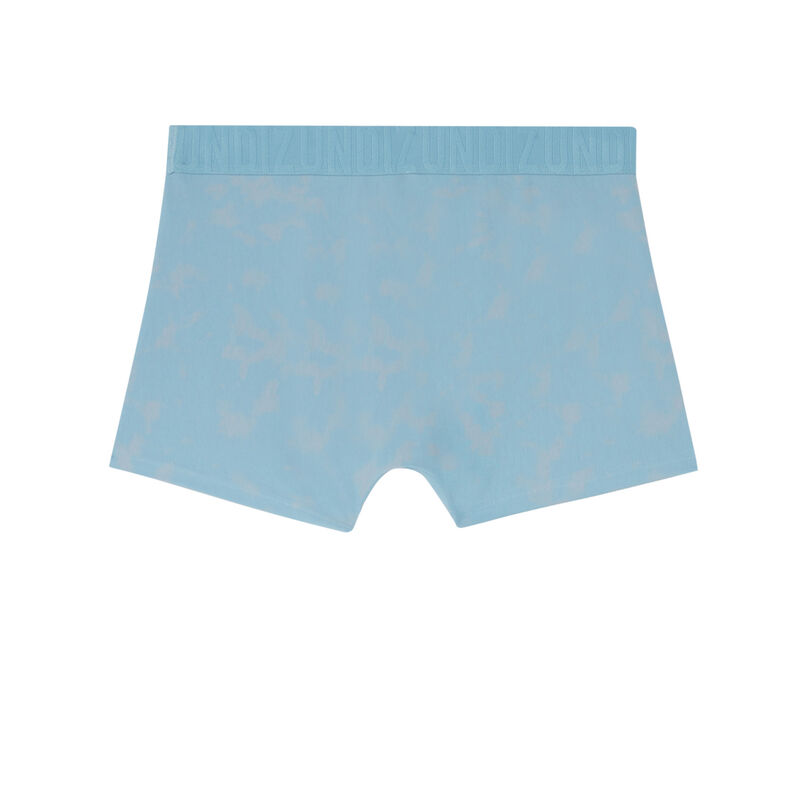 boxer en coton uni - bleu boxer en coton uni - bleu;
