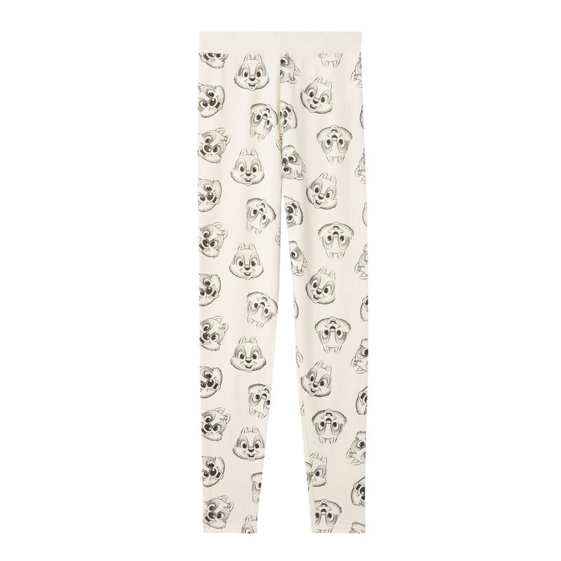 legging à motifs tic et tac - beige legging à motifs tic et tac - beige;