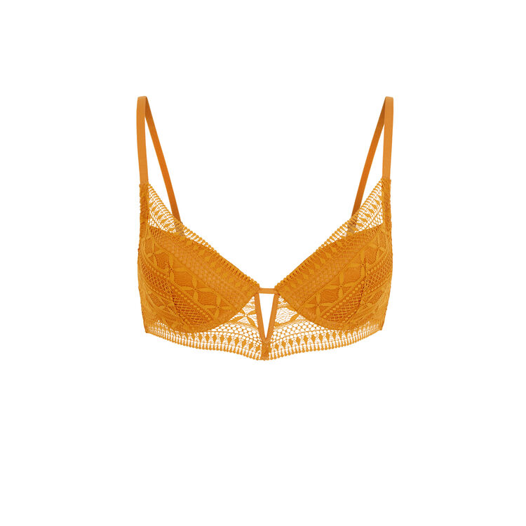 Soutien-gorge bustier push ocre elenoriz Soutien-gorge bustier push ocre elenoriz;