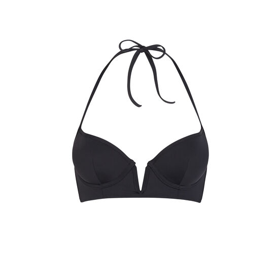 Haut de maillot de bain push noir creoliz Haut de maillot de bain push noir creoliz;