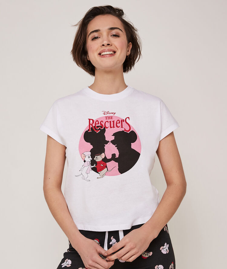 Top licence bernard et bianca biancabookiz blanc.