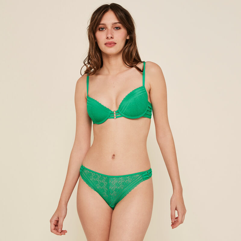 Soutien-gorge push vert émeraude triasiz Soutien-gorge push vert émeraude triasiz;