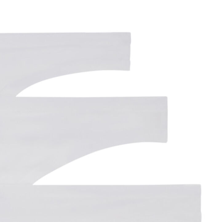 Lot de 3 strings micro blanc white.