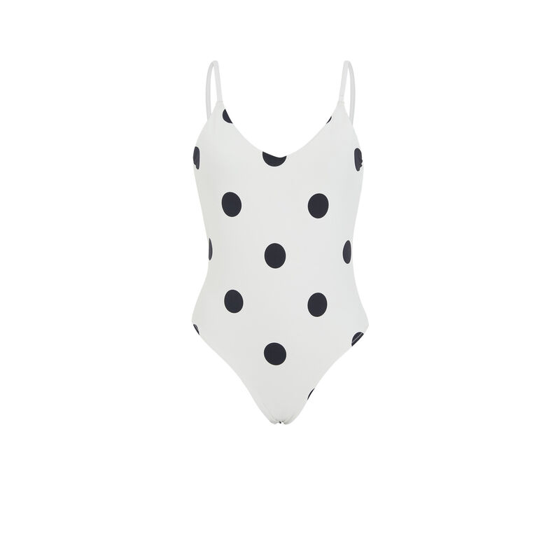 Maillot de bain une pièce blanc isladottiz Maillot de bain une pièce blanc isladottiz;