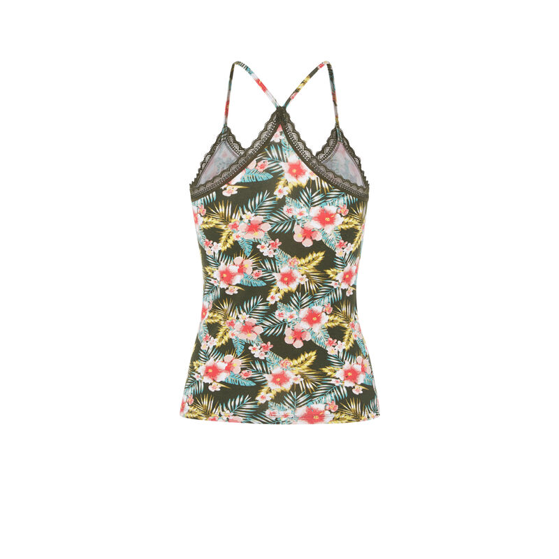 Top kaki tropicaliz Top kaki tropicaliz;