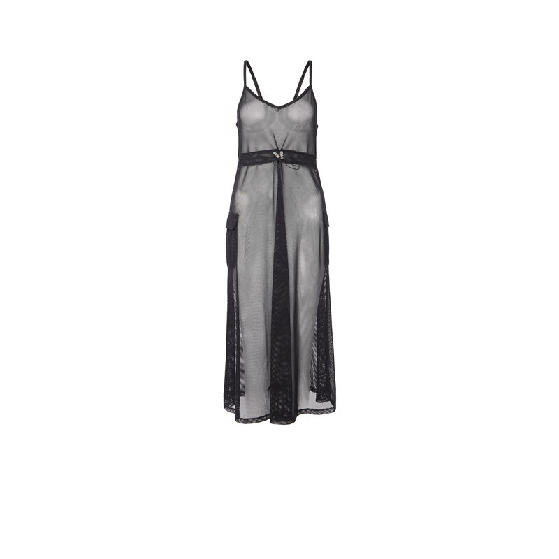 Robe en résille - noir Robe en résille - noir ;