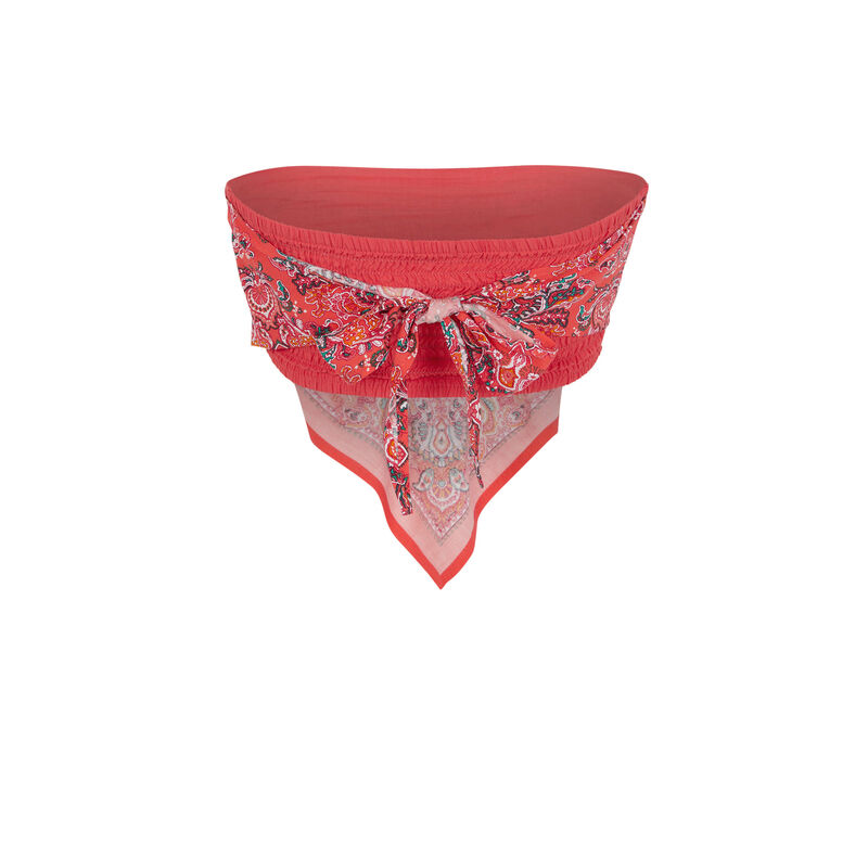 Top bandeau corail bohemianiz Top bandeau corail bohemianiz;