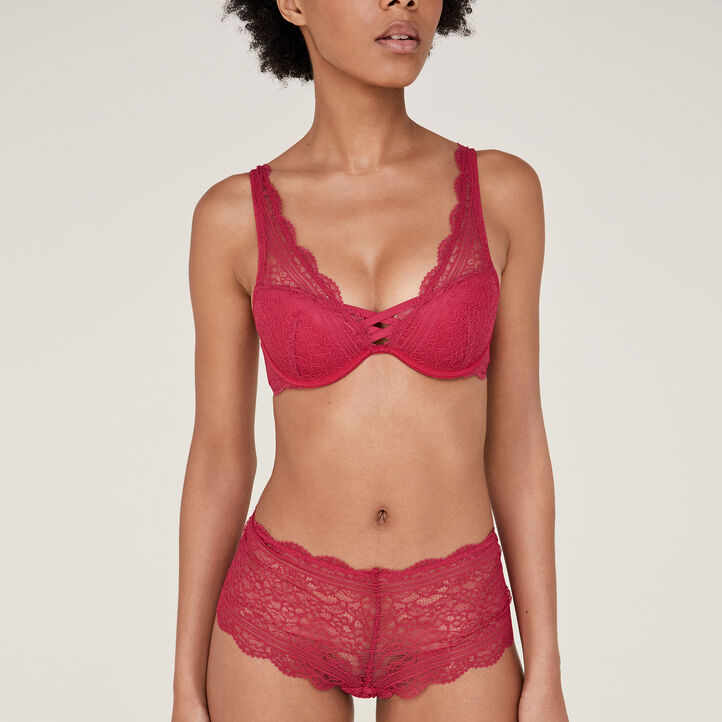 Soutien-gorge foulard push rose cerise everydayiz różowy.