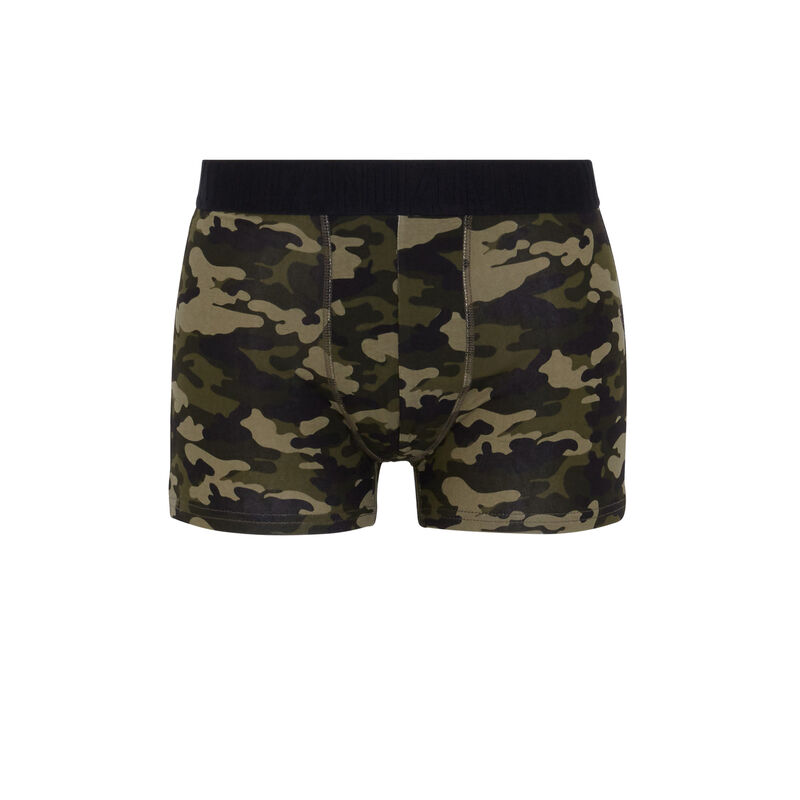 boxer en coton print camouflage camokakiz boxer en coton print camouflage camokakiz;