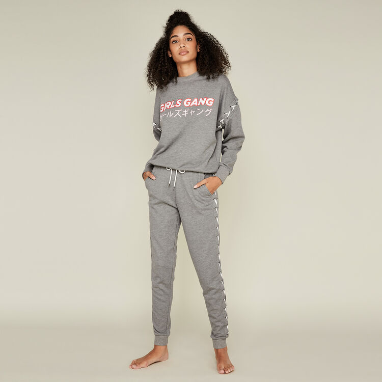 Sweat gris girlgiz grey.