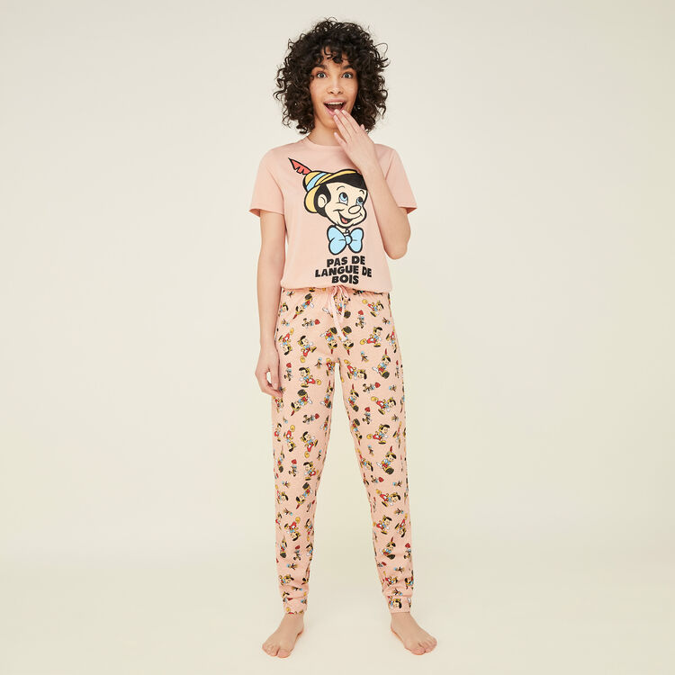 Pantalon couleur pêche Pinocchio Pantalon couleur pêche Pinocchio;