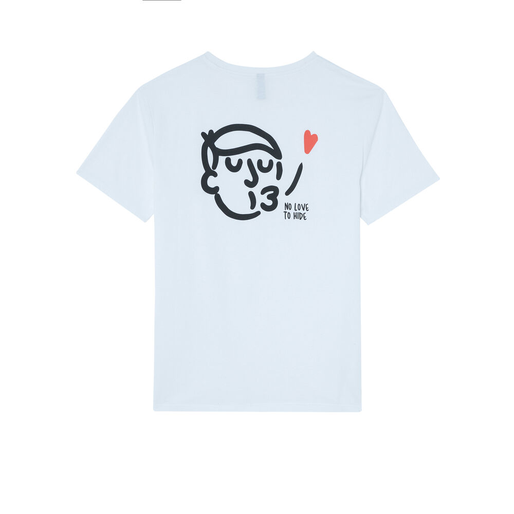 Tee shirt à motif ivan peev - blanc blanc.