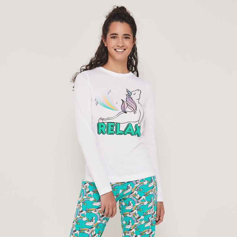 Set pyjama top + pantalon print licorne interlicornaxiz Set pyjama top + pantalon print licorne interlicornaxiz;