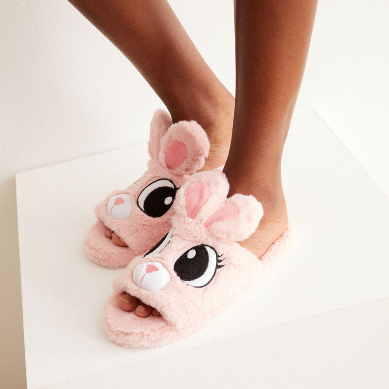 chaussons lapinou - rose chaussons lapinou - rose;