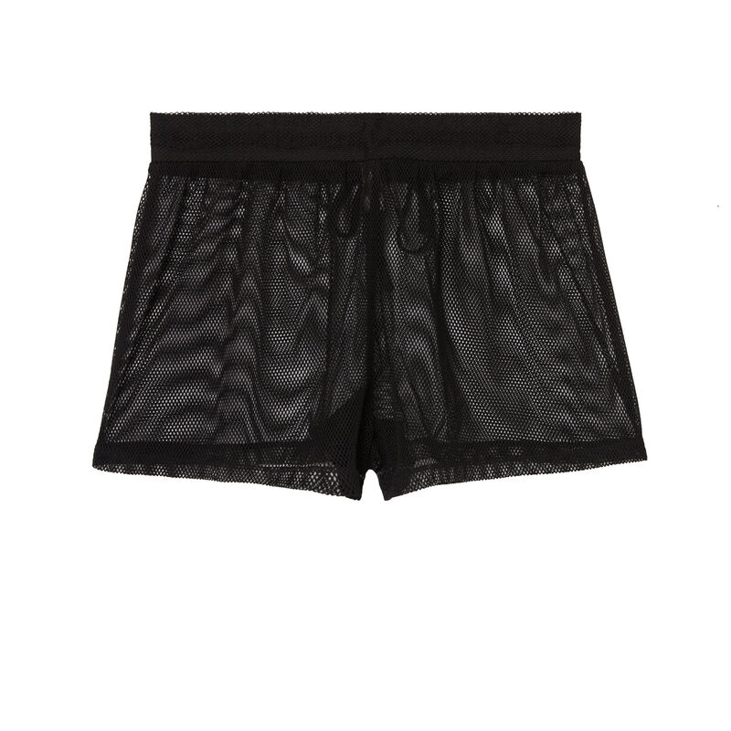 Short en résille - noir Short en résille - noir ;