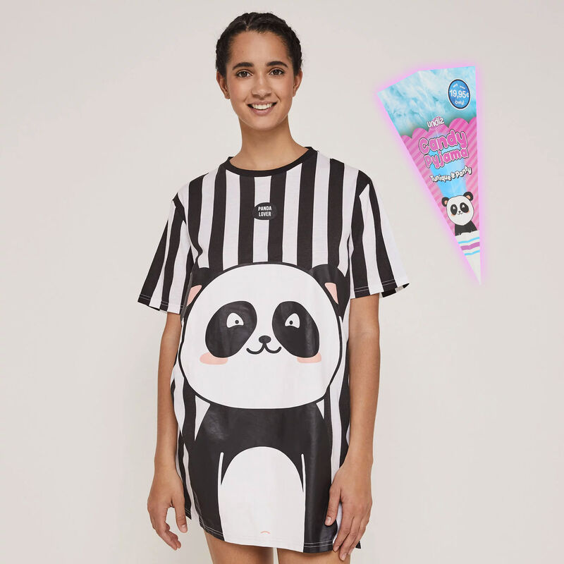 Set pyjama tunique + shorty imprimé panda pandaiz Set pyjama tunique + shorty imprimé panda pandaiz;