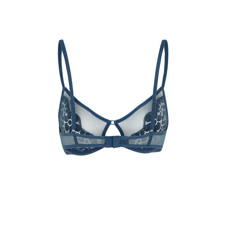 Soutien-gorge corbeille bleu liliz Soutien-gorge corbeille bleu liliz;