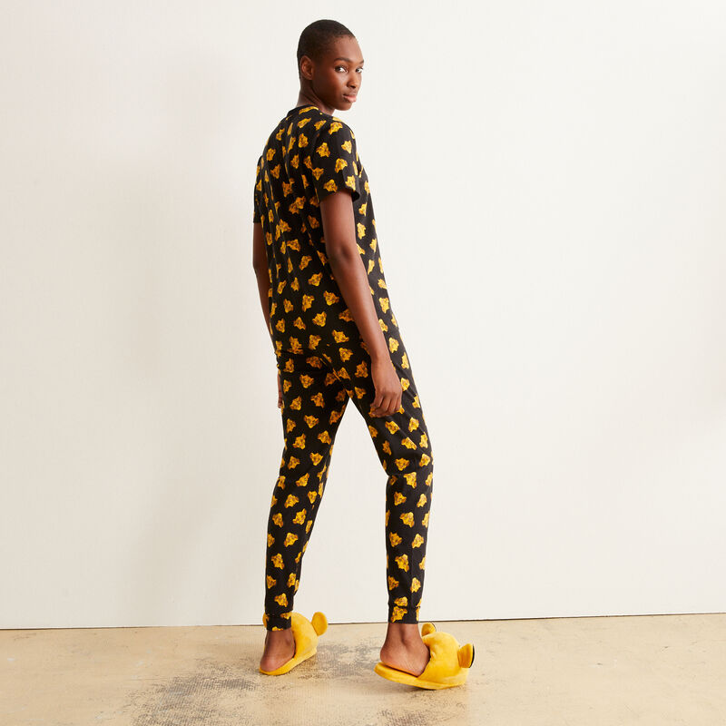 pantalon à motifs Simba - noir pantalon à motifs Simba - noir;