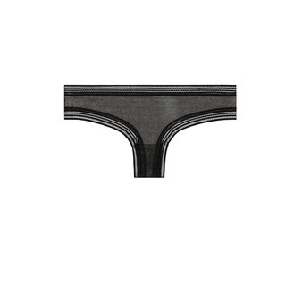 Shorty en tulle wafiz noir.