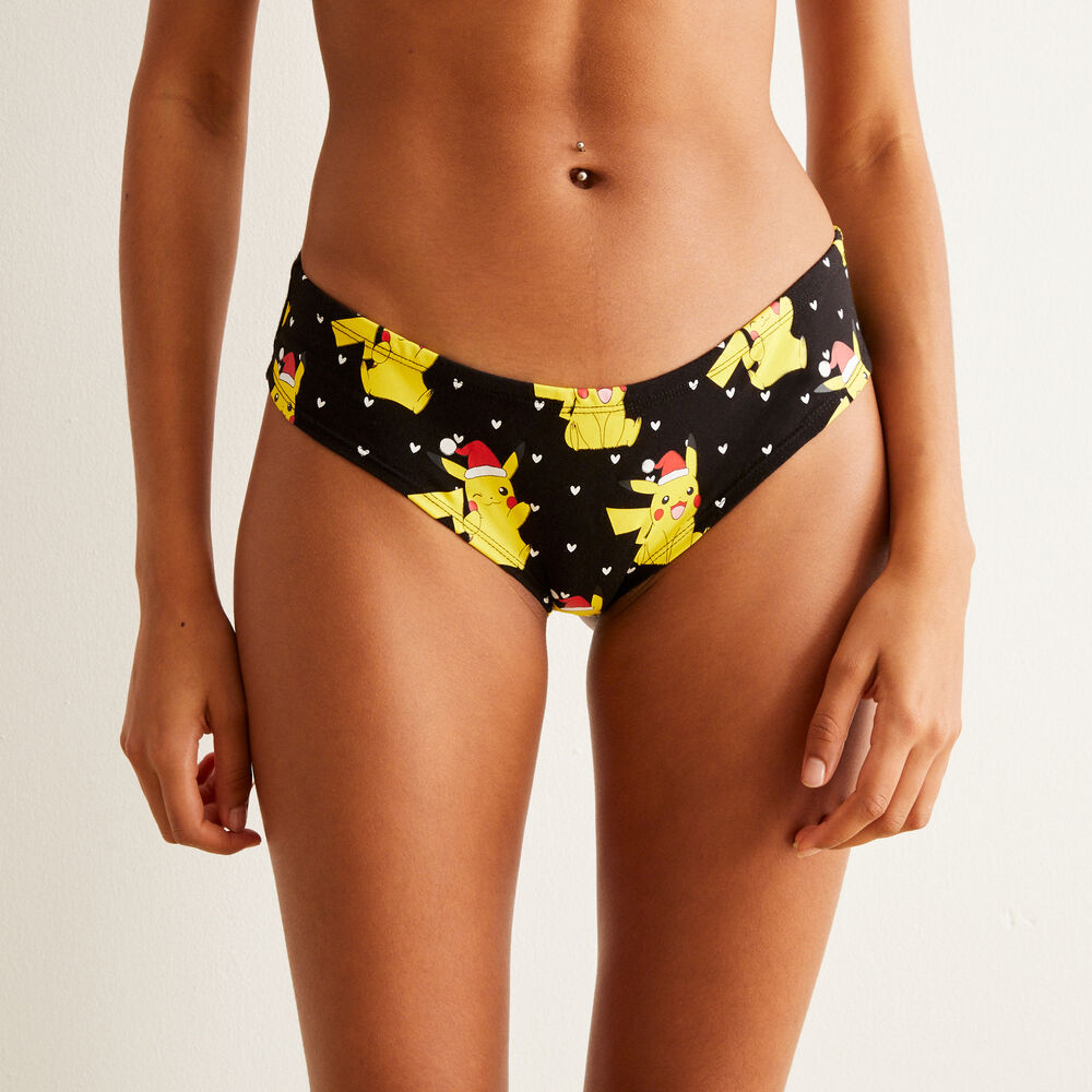 Set pyjama tunique et shorty pikachu - blanc blanc.