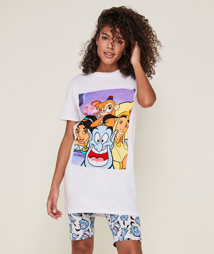 Cycliste imprimé aladdin smilegeniz gris.