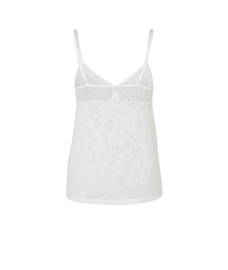 Top blanc tropaliz blanc.
